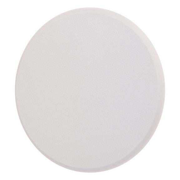 Barton Kramer Vinyl Matte White Door Bumper Surface 5 in.