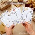 thumbnail image 4 of Austok 36 Pack Wildflower Thank You Cards Floral Blank Card Flower Greeting Cards with Envelopes and Matching Stickers for Weddings Birthdays Bridal and Baby Showers, 4 of 10