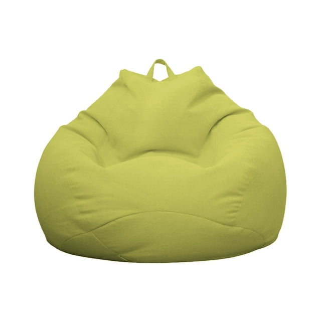 Gogreen Housse de Fauteuil Poire de Rangement pour Toutous (Sans Remplissage) pour Enfants et Adultes Animaux de Compagnie Chiens Chats Lits de Repos Doux Velours Côtelé de Qualité Supérieure Pouvant Être Rempli Fauteuil Poire pour Organiser les Jouets en Peluche des Enfants Ou la Mousse Mémoire