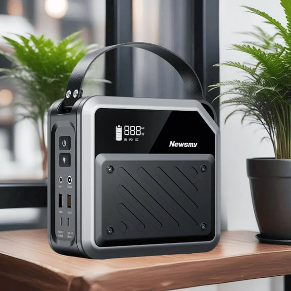 Newsmy Portable Power Station 268W 270Wh/72000mAh - Solar Generator Power Supply