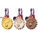 thumbnail image 3 of Medalla Deportiva Baloncesto 6 5 Cm Con Cinta para El Cuello Ganadores (cobre), 3 of 8