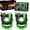 green, variant on Tigertooth D Ring Shackles 45,000lb Break Strength, 3/4"Shackle D Rings Heavy Duty with 7/8 Pin for Tow Strap Winch Offroad Accessories Green