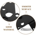 thumbnail image 3 of Mobutofu 1Set Classic Design Iron Gate Hinges and Latch for Wooden Fence Gate Security, 3 of 8