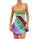 thumbnail image 1 of Fortune Vestido de mujer Y2K bodycon mini vestido de tirantes ajustado,Green,XL, 1 of 9