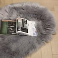 Faux Fur Rug Soft Runner Long Pile Carpet Carpet Fluffy For Bedroom