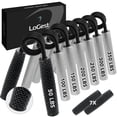 thumbnail image 1 of Set de fortalecedores de mano Logest de 7 piezas, 50-350 lb, 1 of 7