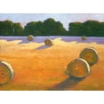 thumbnail image 2 of Hawkins, William 18x15 White Modern Wood Framed Museum Art Print Titled - While The Hay Shines, 2 of 4