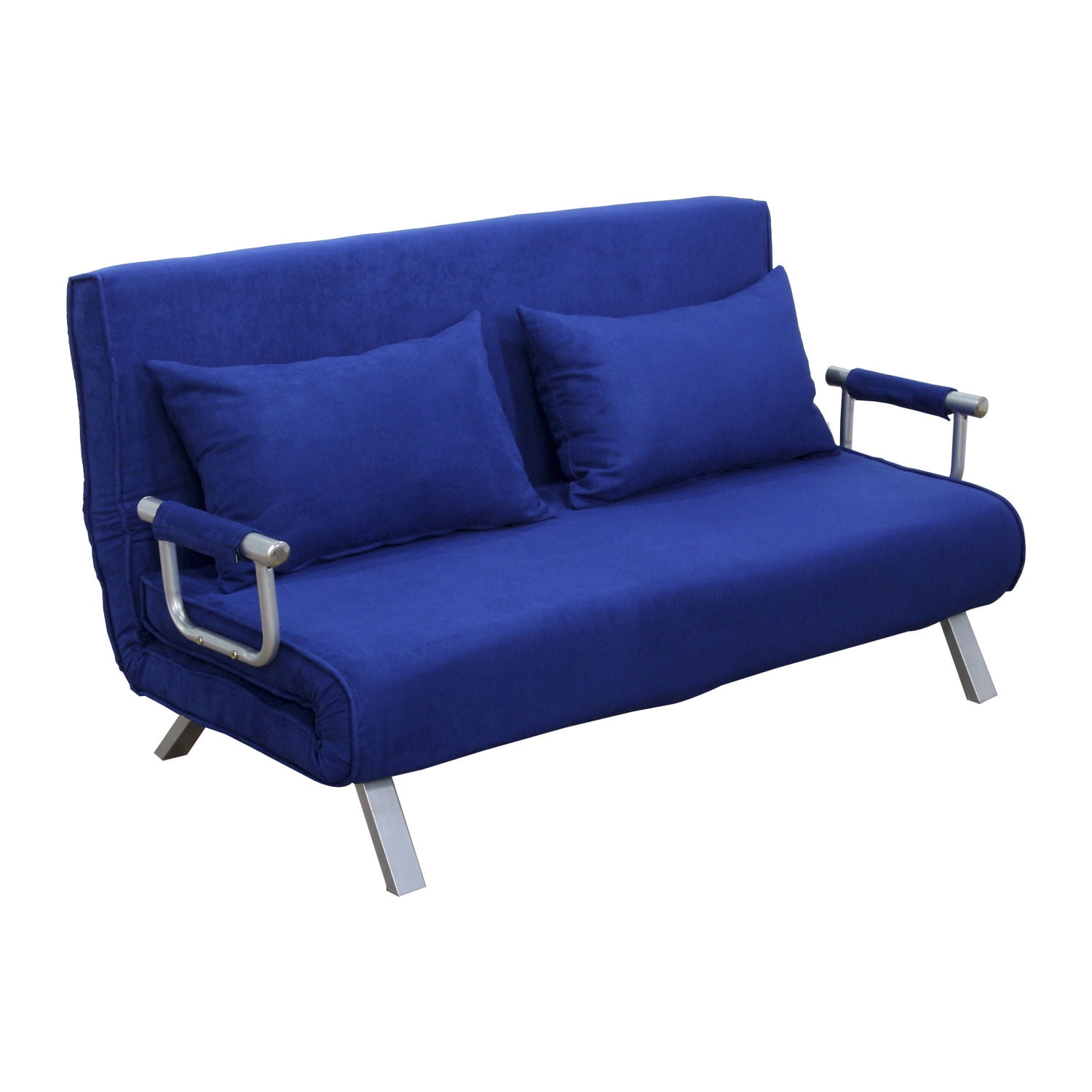HomCom Queen Size Convertible Sleeper Sofa Bed Chair ...