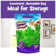 thumbnail image 4 of Sensory Play Sand Kinetic Sand Green, 1 kg, para niños mayores de 3 años, 4 of 7
