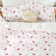 thumbnail image 3 of Hitime Queen Duvet Cover Set, Soft & Breathable Microfiber 3 Pieces Queen Bedding Sets, Pattern Queen Comfy Duvet Cover Set, with Zipper Closure (Queen), 3 of 8