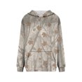 thumbnail image 5 of Mlqidk Women's Camo Hoodie Maple Leaf Print Oversized Sweatshirt Fleece Hooded Sweatshirts with Pocket Casual Fall Pullover Khaki-2 Small, 5 of 5