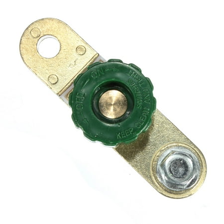 Off Battery Switch Car Side Post Battery Master Disconnect Cut Off Switch Universal Vehicle Auto SUV Van Caravan Truck ()