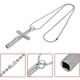 thumbnail image 4 of Collar con colgante de llave de tambor y cadena, accesorio para instrumentos de plata, 4 of 9