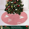 thumbnail image 6 of GZHJMY Valentine's&nbsp;Day Love Heart&nbsp;Tree&nbsp;Skirt, Double&nbsp;Layers Xmas Tree Skirts for Valentine's&nbsp;Day, Holiday Party Indoor Outdoor Home Office Ornaments, 36", 6 of 6
