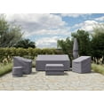 thumbnail image 5 of Covermates Outdoor Rectangular Ottoman Cover - Water Resistant Polyester, Drawcord Hem, Mesh Vents, Seating and Chair Covers, 32W x 24D x 18H, Charcoal, 5 of 15