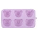 thumbnail image 1 of Bandeja de cubitos de hielo de silicona con forma de oso, adorable y versátil, para hornear chocolate, dulces y comida para bebés, molde de silicona reutilizable para hornear en la cocina, 1 of 8
