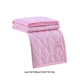 thumbnail image 3 of Wdhugt Cool Blanket, Cool Blankets For Hot Sleepers, Cool Throw Blankets For Bed, Skin-Friendly Plain Printed Summer Quilt, Ventilation Quilt Thin And Comfortable 59x78 In Hot Pink, 3 of 7