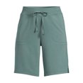thumbnail image 5 of Athletic Works Women's and Women's Plus French Terry Bermuda Shorts, Sizes XS-4X, 5 of 5