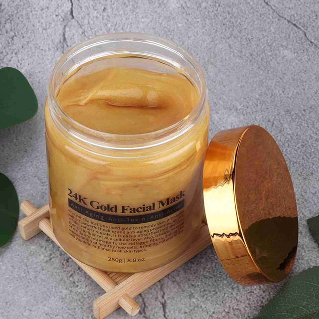 Gold Colágeno Mascarilla Facial Eliminación De Espinillas Exfoliante Antienvejecimiento Hidratante Hidratante