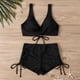 thumbnail image 5 of Traje de baño para mujer, traje de baño de talla grande de color liso, bikini dividido, trajes de baño para mujer, conjuntos de bikini para mujer, trajes de baño de bikini para mujer, 5 of 6