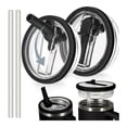 thumbnail image 2 of 2 Pack for Stanley Lid Replacement 40Oz, Lid No Spill, Tumbler Lid Replacement, Leak Proof Lid for S, 2 of 5
