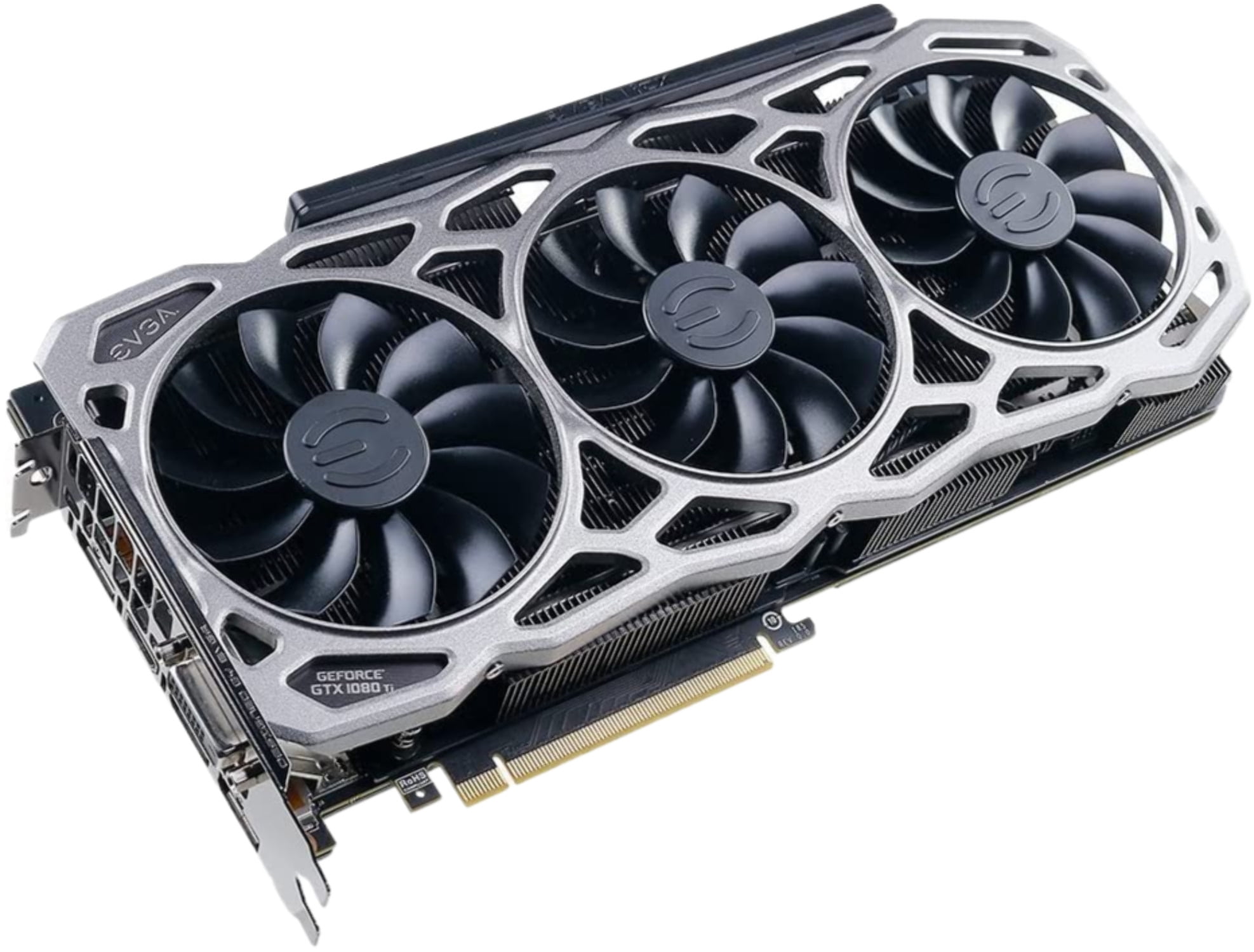 EVGA GeForce GTX 1080 Ti FTW3 11GB GDDR5X iCX Technology 9 Thermal Sensors  RGB LED Graphics Card 11G-P4-6796-KR