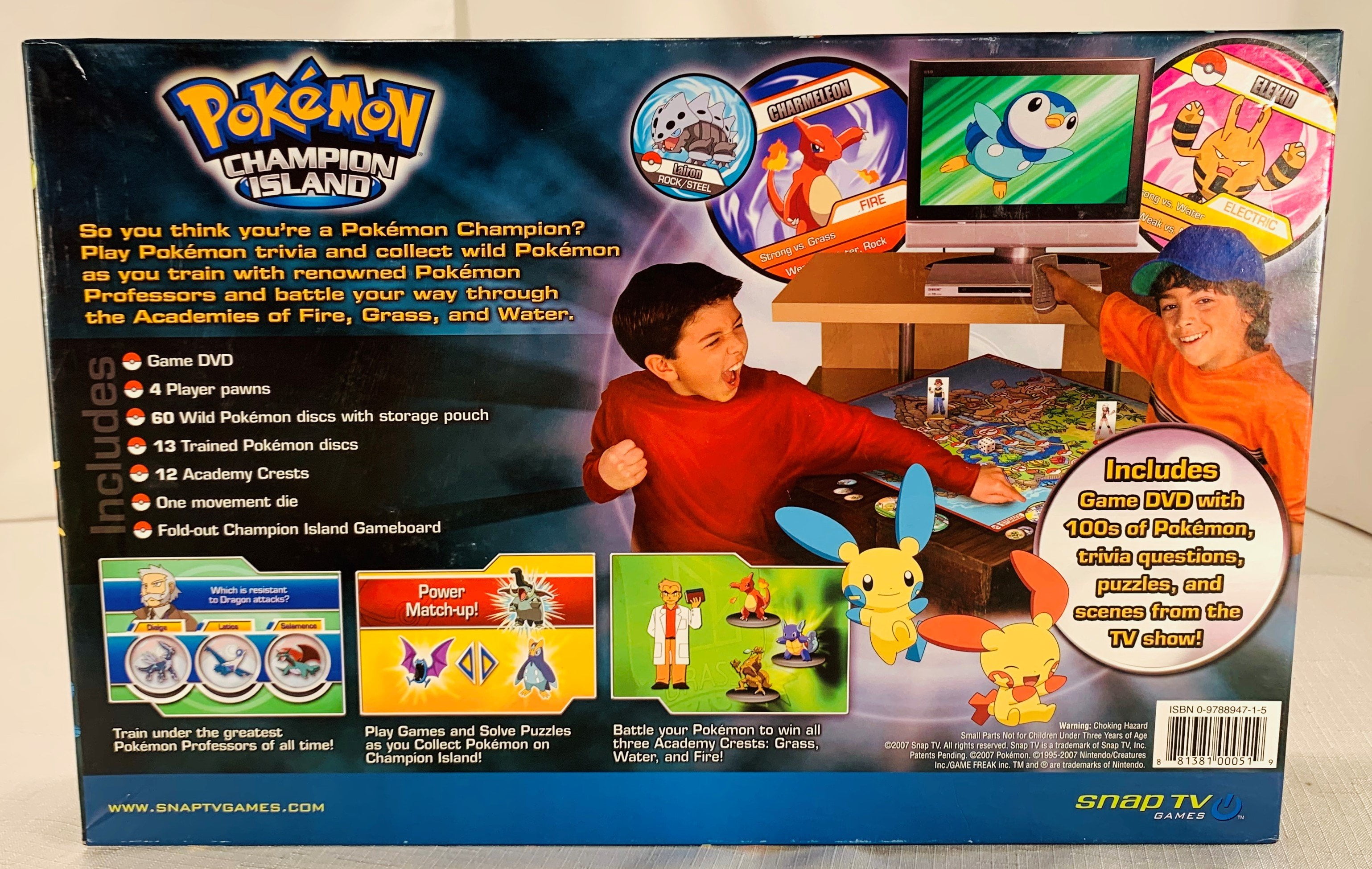 Pokemon Champion Island Game Replacement Pieces Parts 2007