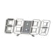 thumbnail image 3 of Reloj LED, reloj despertador electrónico, brillo ajustable, reloj Digital, reloj de escritorio para mesita de noche, oficina, decoración de mesita de, 3 of 8