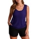 thumbnail image 1 of Plus Tamaño Traje de Baño Tops para las Mujeres 3 Piezas Tankini Conjunto con Pantalones Cortos de Baño Y Sujetador Superior Modesto Traje de Baño, 3 Piezas Traje de Baño Conjuntos para las Mujeres, 1 of 9