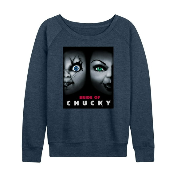 Chucky - We’ll Be Watching & Waiting - Women's Lightweight French Terry Long Sleeve Shirt