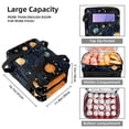 thumbnail image 3 of Constellation Double Layered Insulated and Refrigerated Lunch Bag with Large Capacity and Hand Carry - 7.1x11.4x16.1 Inches, 3 of 6