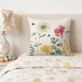 thumbnail image 6 of Lwlmwt Easter Season Watercolor Print Pillow Covers - Adorable Rabbit Decorative Cushion Covers for Bedroom & Spring Home Decor, 6 of 7