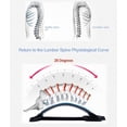 thumbnail image 5 of Back Stretcher, Backright Lumbar Relief Lower Back Stretcher, Multi-Level Back Massage Stretcher Device, 5 of 5