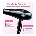 thumbnail image 2 of Secadora De Cabello Profesional secadora Con Difusor 9 En 1 Xtellar negro, 2 of 3