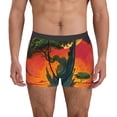 thumbnail image 2 of Bingfone Abstract Tree Castle Men's Underwear - Casual Stretch Boxer Briefs-Medium, 2 of 7