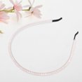 thumbnail image 6 of Unique Bargains Rhinestone Headband Faux Crystal Hair Hoop Hairband for Women Pink, 6 of 7
