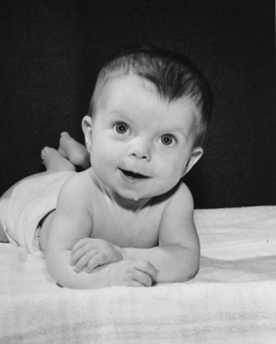 Baby Drooling Canva