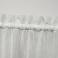 thumbnail image 2 of Exclusive Home Curtains Belgian Sheer Rod Pocket Tier Curtain Panel Pair, 26x24, Silver, Set of 2, 2 of 7