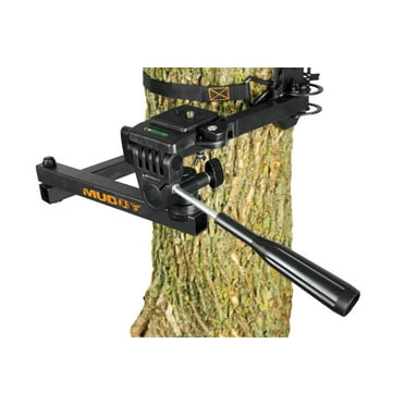 MUDDY Basic Durable Adjustable Lightweight Portable Easy-to-Install Silent Hunting Outdoor Camera Arm Camera Head Adjust a Full 360 Degrees   Extension Arm Swings 180 Degrees