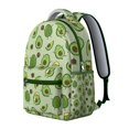 thumbnail image 2 of Avocado Print Laptop Backpack – Cute & Durable for Students, Professionals, Travel, Roomy Interior, Awesome Gift for Any Occasion, 2 of 6