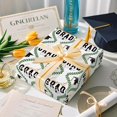 thumbnail image 4 of RUSPEPA Graduation Wrapping Paper Roll, Mini Roll, Green Laurel Wreath and Graduation Cap Design, Black GRAD Gift Wrap for Graduates, Perfect for Graduation Party Celebration, 17 Inches x 16.4 Feet, 4 of 7