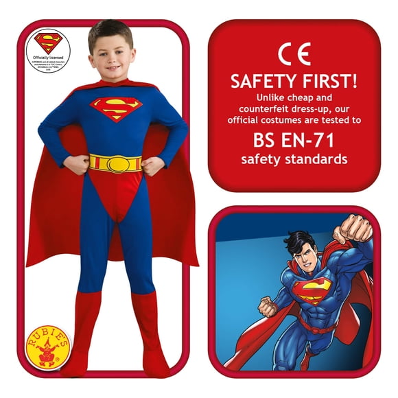 Superman Childs Costume Small
