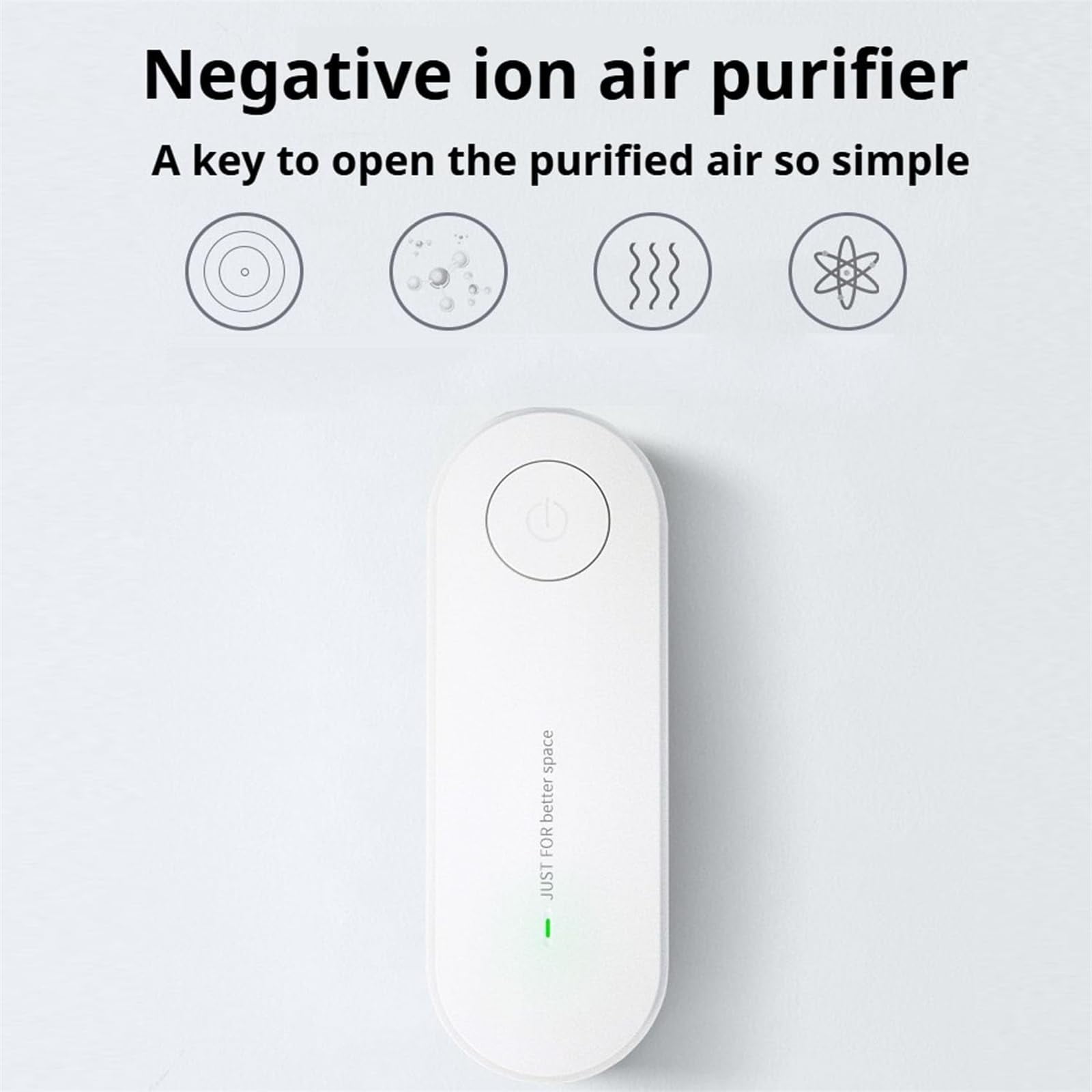 2025 New Magair Air Purifiers Plug In, Silent Filterless Design/360° Coverage, Pollutants for Bedrooms, Toilets, Pet Room (3pcs)