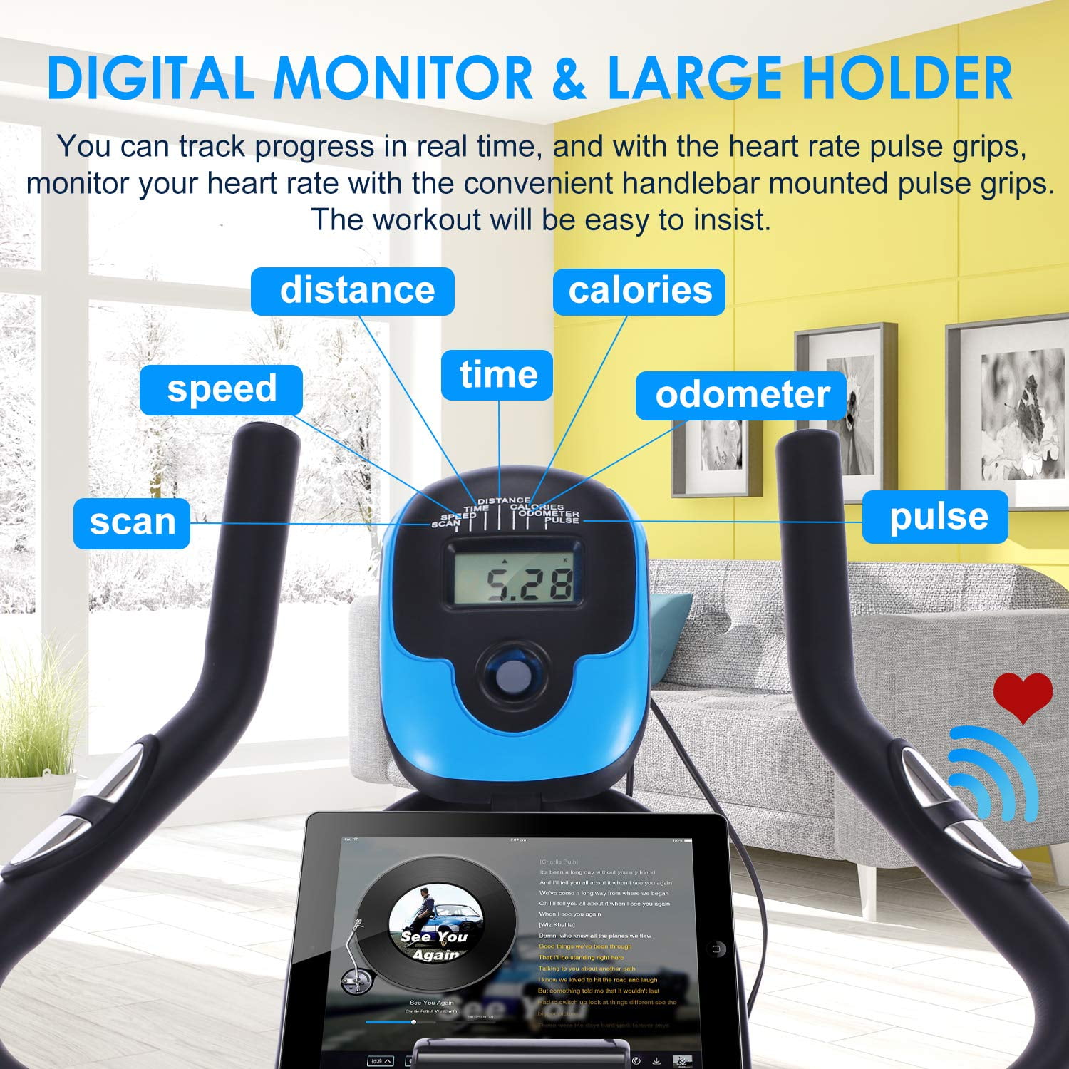 Ancheer outlet exercise bike