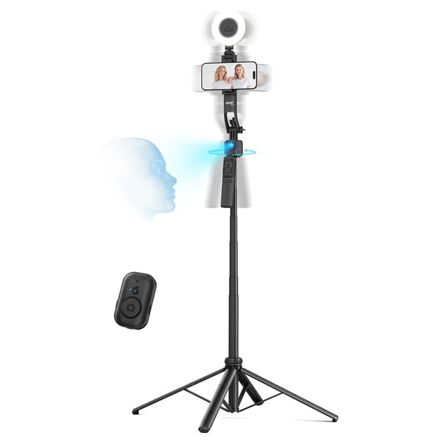 Trípode Acer Auto Face Tracking con rotación de 360° para iPhone/Android