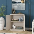 thumbnail image 6 of Evelyn&Zoe Alston 28" Wide Rectangular Accent Cabinet, Alder White, 6 of 7