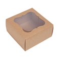 thumbnail image 6 of Efavormart 12 Pack | 6"x6"x3" Brown Cake Boxes with Window, Disposable Bakery Box for Pastries, Cookies, Pie, Cupcakes, 6 of 11