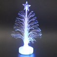 thumbnail image 3 of New Colored Fiber Optic LED Light-up Mini Christmas Tree with Top Star Battery Powered SCI88, 3 of 3