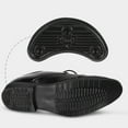 thumbnail image 4 of 6 Pairs Shoe Heel Plate Tap, Shoe Heel Side Worn Repair Rubber Patch, Replacement Kit(black) - style:style4, 4 of 6