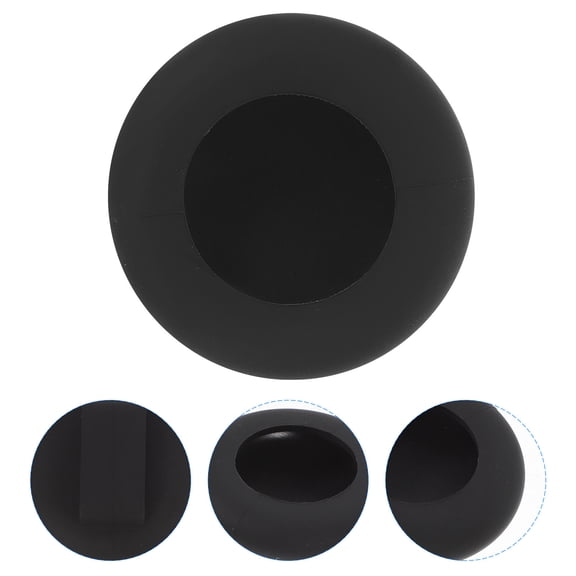 OUNONA Black Silicone Protective Case for Pet Tracker, Cover, 1 Piece